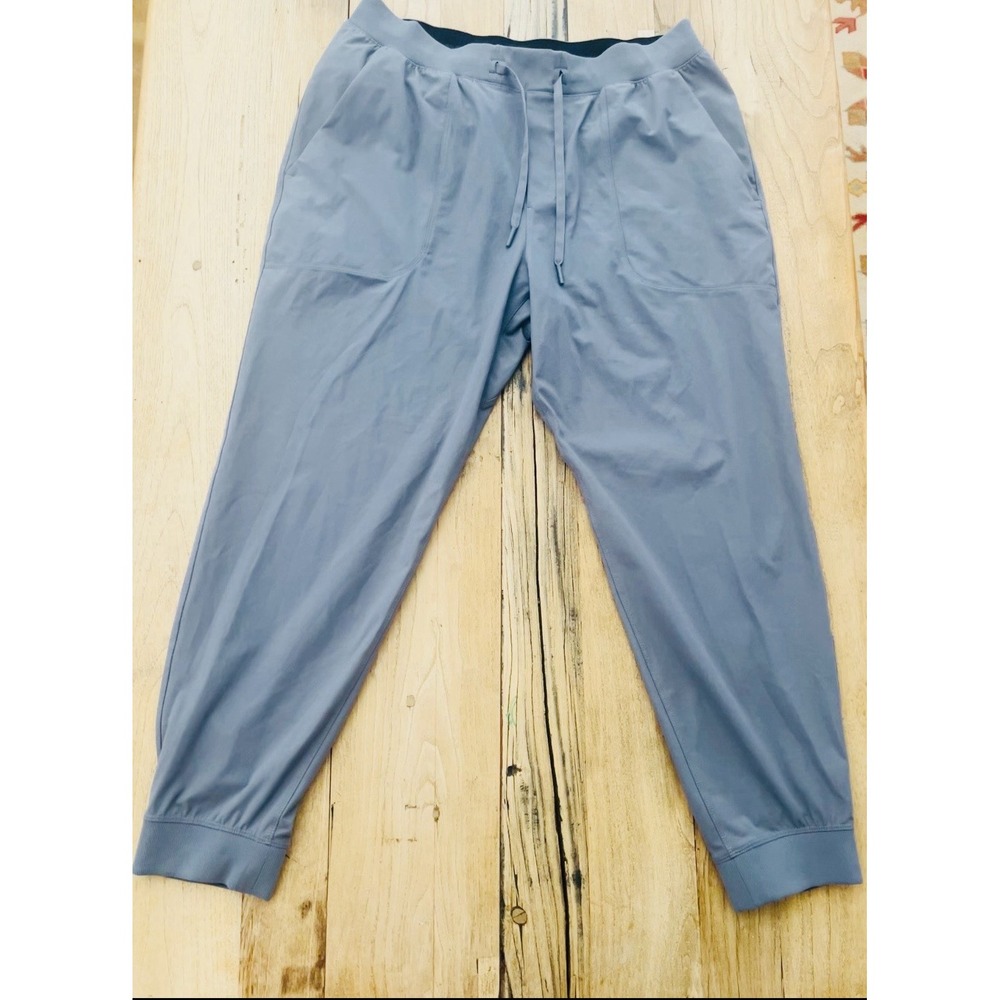 Lululemon ABC Jogger Warpstreme Dark Slate Blue Gray Stretch Men's Size XL